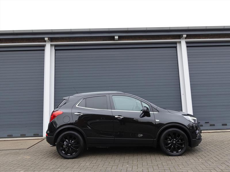 OPEL Mokka X 1.4 Turbo 140pk Black Edition AUT RIJKLAARPRIJS STUUR/STOEL VERWARMING KEYLESS SCHUIFKANTEL DAK CARPLAY NAVI PDC 