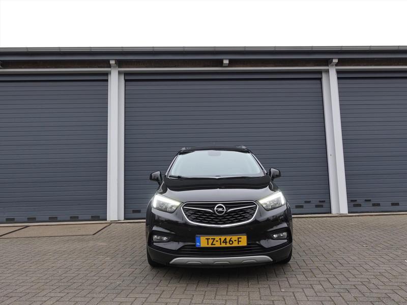 OPEL Mokka X 1.4 Turbo 140pk Black Edition AUT RIJKLAARPRIJS STUUR/STOEL VERWARMING KEYLESS SCHUIFKANTEL DAK CARPLAY NAVI PDC 