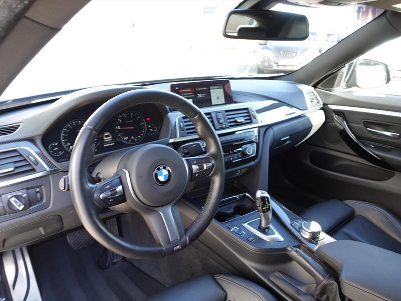 BMW 4-Serie Gran Coupé (f36) 418i AUT M Sport High Executive NAP CARBON DIGIDASH STOELVERWARMING CAMERA LEER LED NAVI ELEKTRI KLEP 