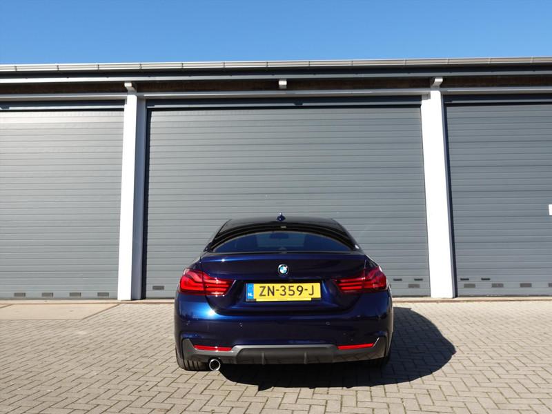 BMW 4-Serie Gran Coupé (f36) 418i AUT M Sport High Executive NAP CARBON DIGIDASH STOELVERWARMING CAMERA LEER LED NAVI ELEKTRI KLEP 