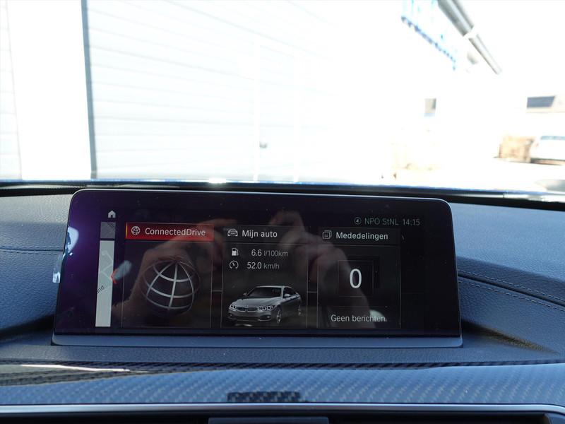 BMW 4-Serie Gran Coupé (f36) 418i AUT M Sport High Executive NAP CARBON DIGIDASH STOELVERWARMING CAMERA LEER LED NAVI ELEKTRI KLEP 