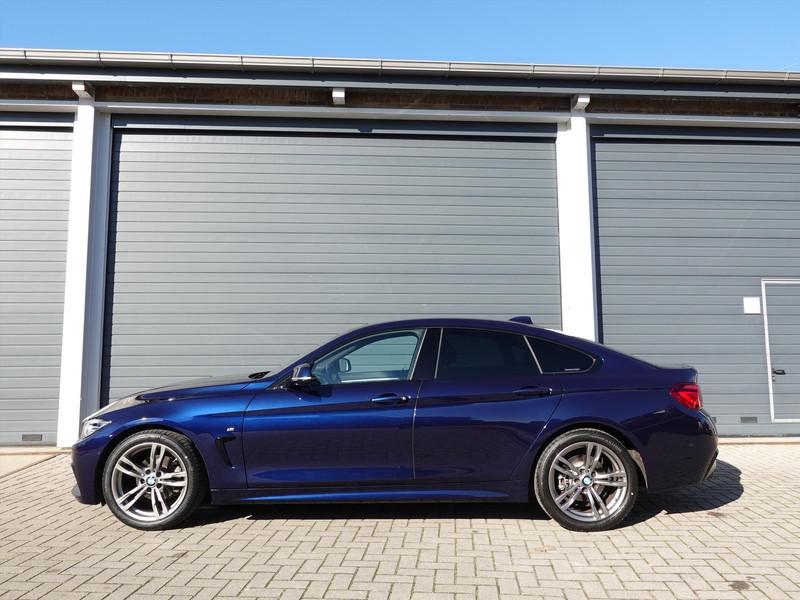 BMW 4-Serie Gran Coupé (f36) 418i AUT M Sport High Executive NAP CARBON DIGIDASH STOELVERWARMING CAMERA LEER LED NAVI ELEKTRI KLEP 